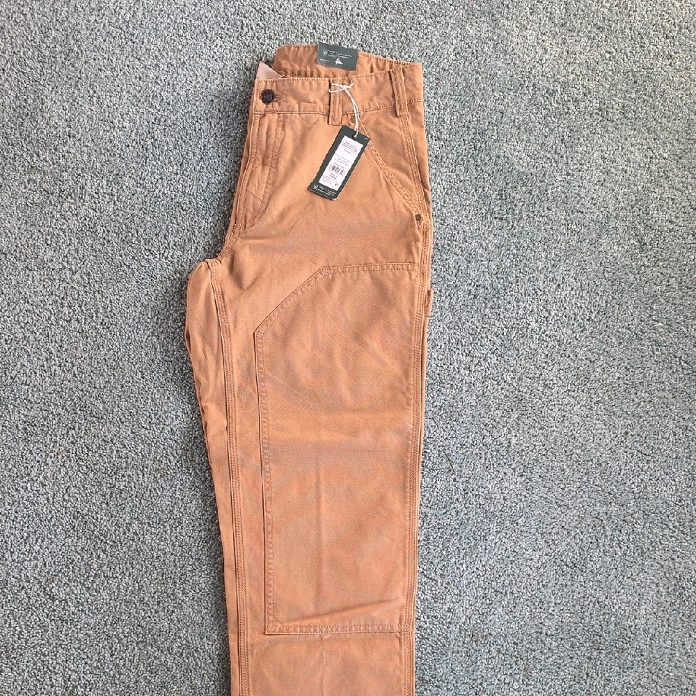 Men's Alpine Design Utility Pants, Brown Khaki 30×30, NWT - Picture 2 of 14